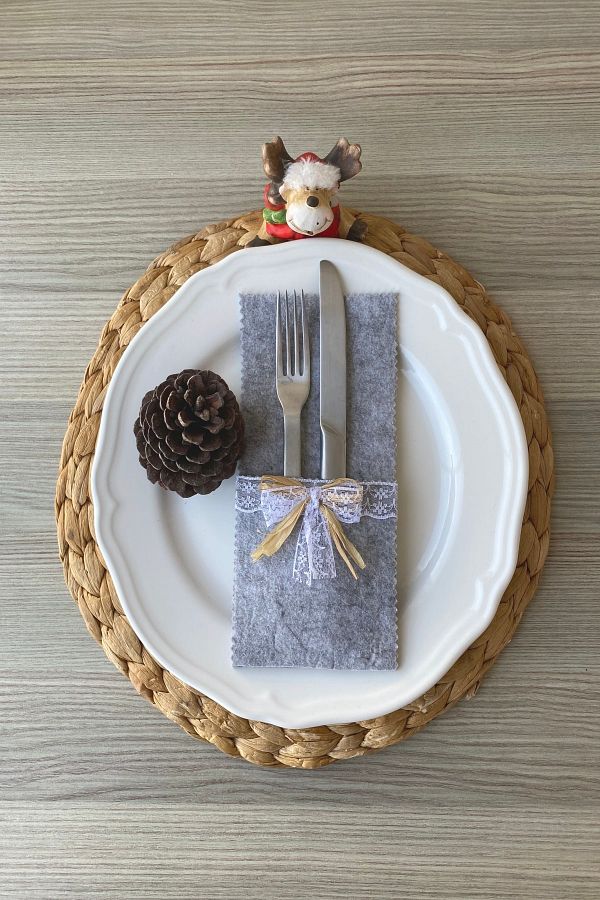 Fork and spoon napkin holder shop