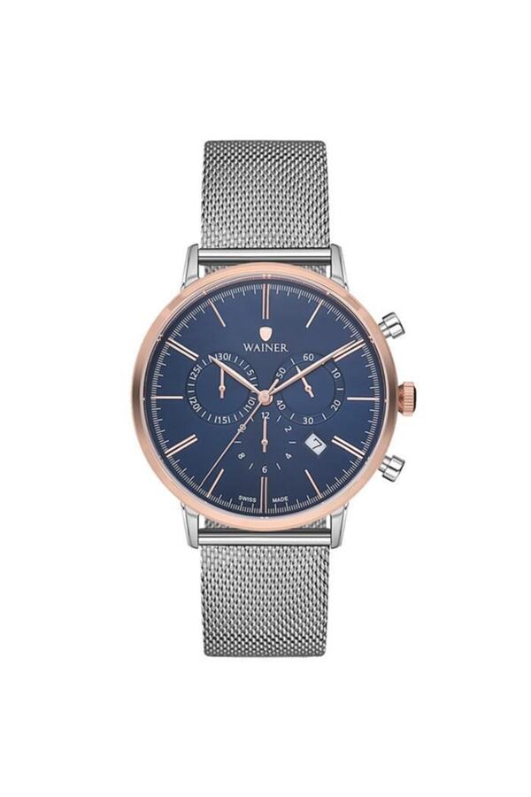 Wainer-Men's Gray Wristwatch - Wa.19222-B Model 1