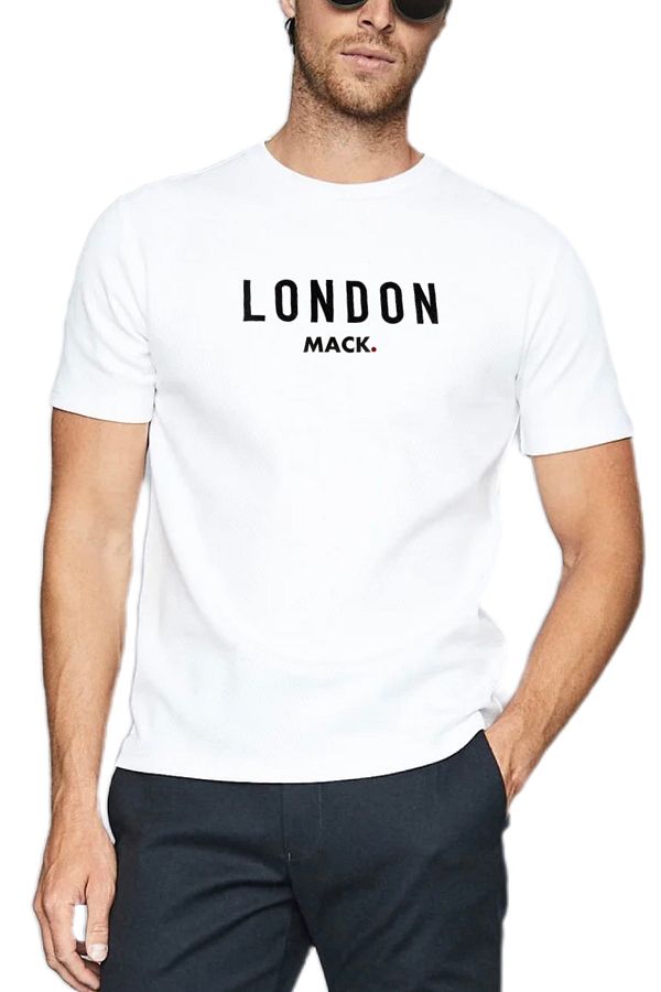 Mack-Men's "london" White T-Shirt 1