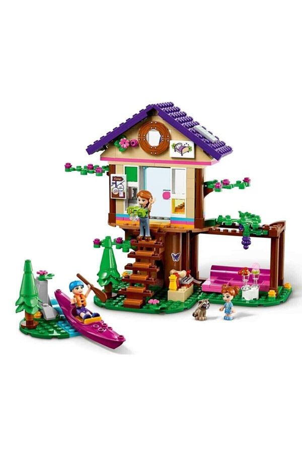 LEGO Friends Forest House 41679 Tree House Forest Toy Construction Set for Children Who Love Nature 326 Pieces Trendyol