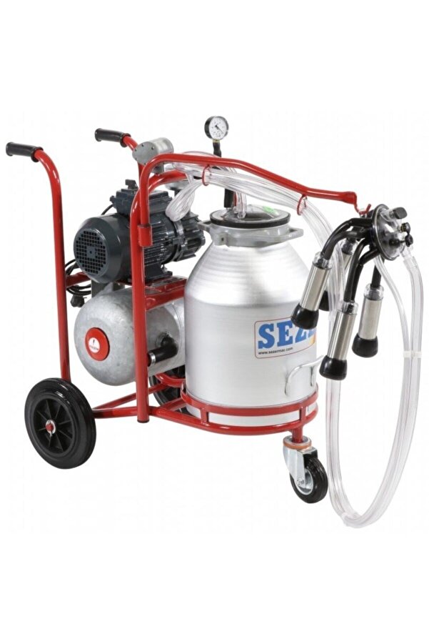 SEZER Pls-1 Alüminyum Güğümlü Süt Sağım Makinesi