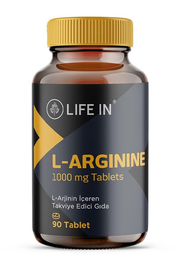 Life In-Arginine 90 Tablets 1000Mg 1