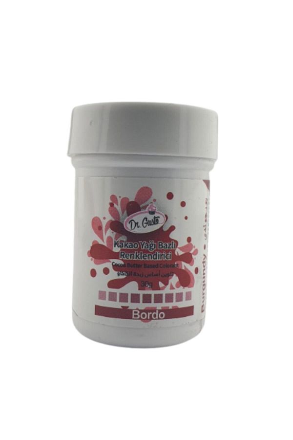 Dr. Gusto-Dr Gusto Claret Red Cocoa Butter Based Coloring 30 Gr 1