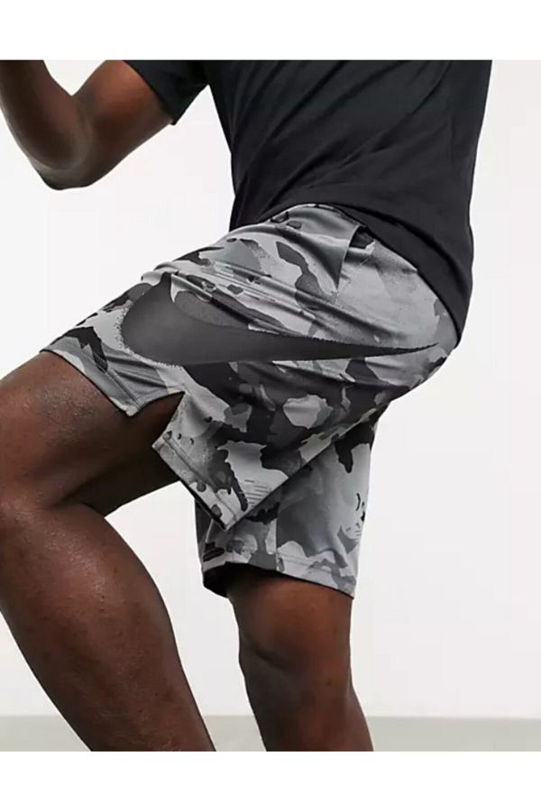 Nike Training Dry 5.0 Dj0282 010 Camouflage Shorts Trendyol