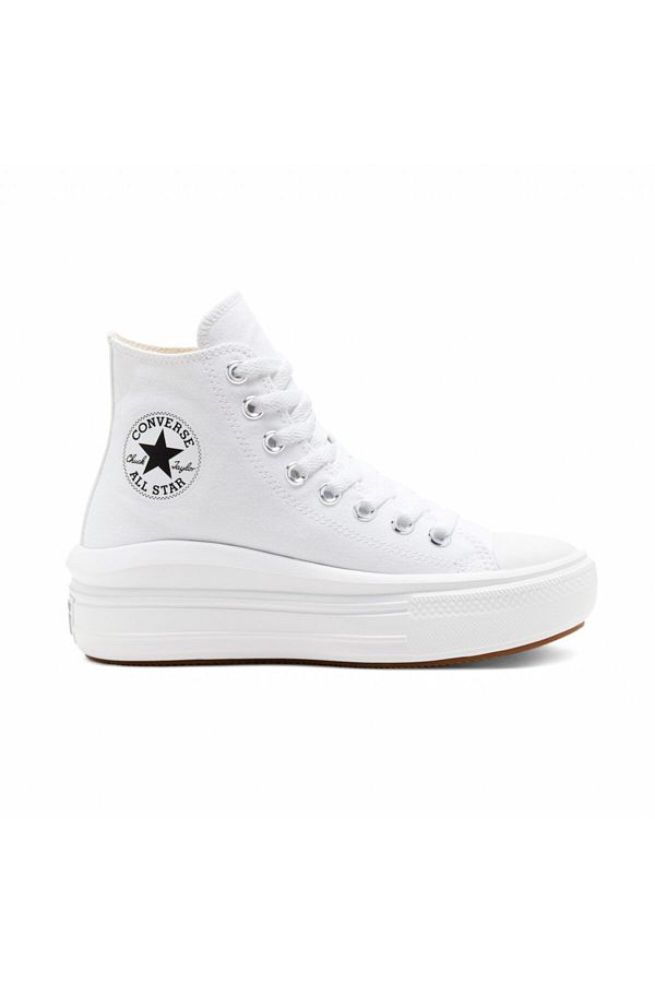 converse-Nő / Girl Sneaker568498Chuck Taylor All Star Move fehér/természetes elefántcsont/fekete 1