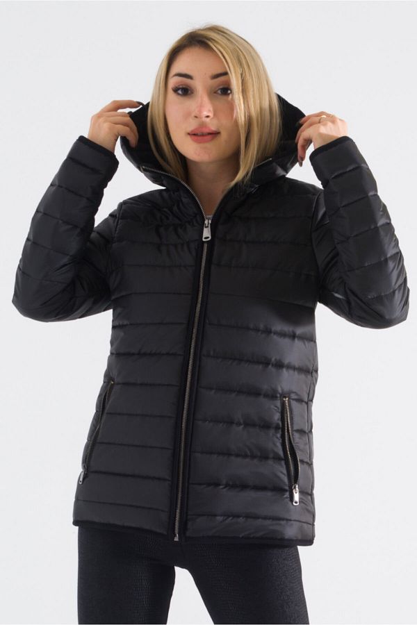 Bold hooded coat best sale