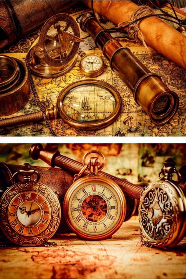 Nova Puzzle-2x2000 Pieces Antique Clocks and New Targets Puzzle Set 1