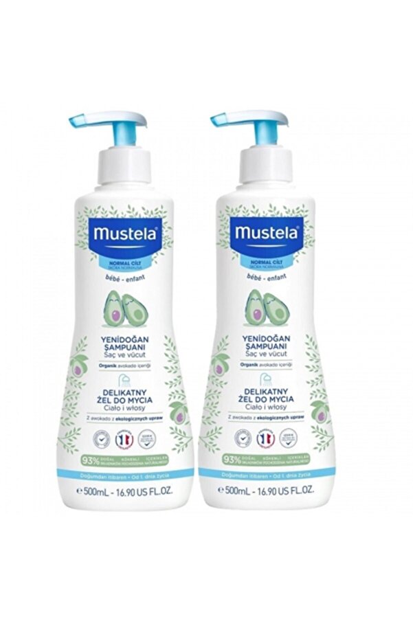 Mustela Gentle Cleansing Gel Bebek Şampuanı 2 Li Set