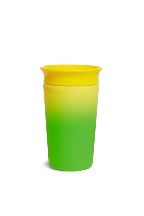 Munchkin Mucize 360° Renk Değiştiren Bardak – 266 ml, 12 Ay+, BPA İçermez, Sarı