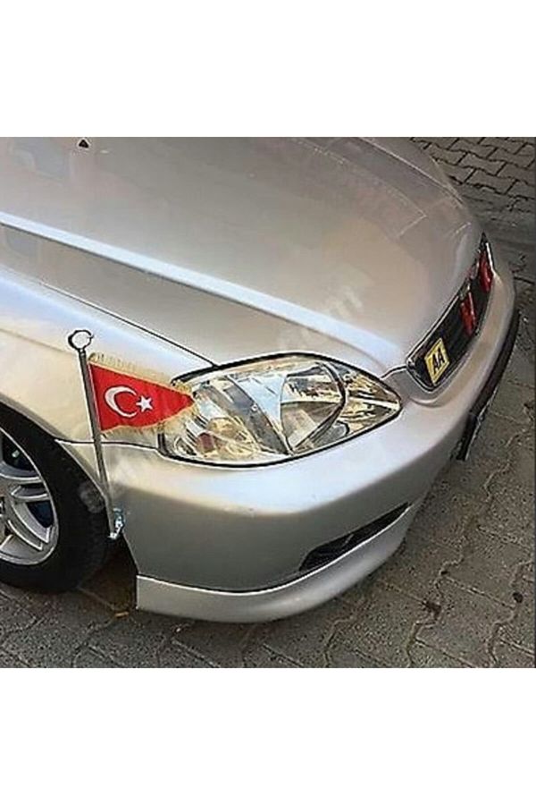 Momo-Auto Flagpole Turkish Flag Pennant 1
