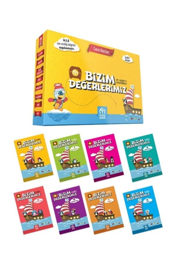 Model Eğitim Yayınları Çocuk Bizim Değerlerimiz Hikaye Seti 3.ve 4. Sınıf Seviyesi