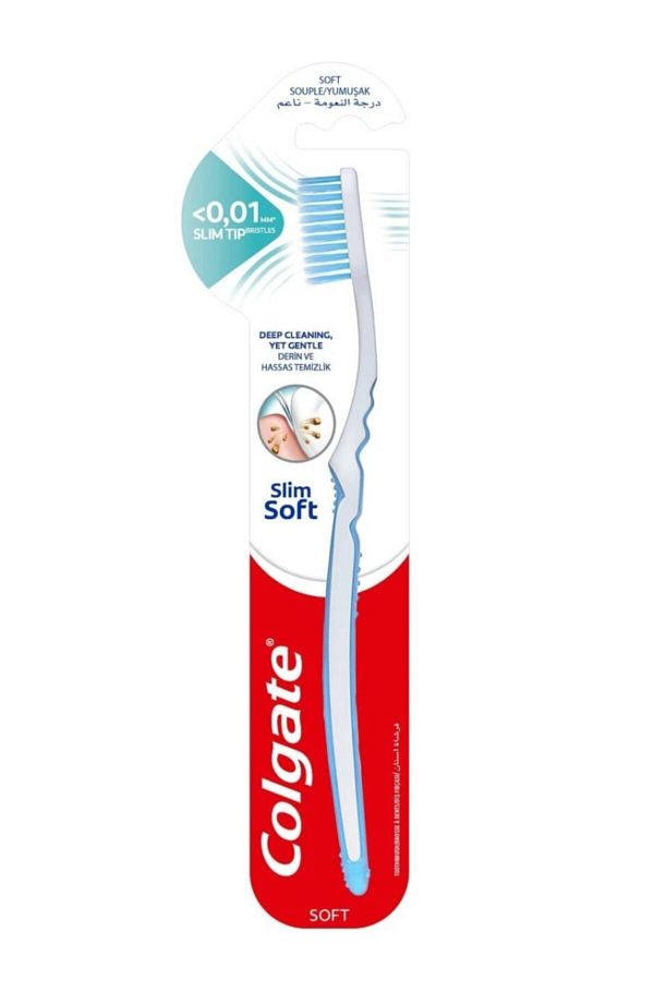 Colgate-Slim Soft Toothbrush Deep And Sensitive Cleaning 0.01mm 1