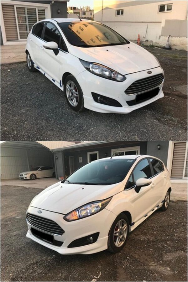 Autoform-Front Bumper for Ford Fiesta 2013-2016 - Attachment Plastic, Unpainted, Make-Up 1