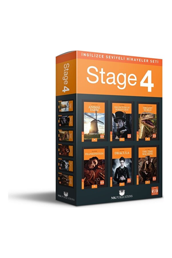 MK Publications Ingilizce Hikaye Seti Stage 4 Kutu Set