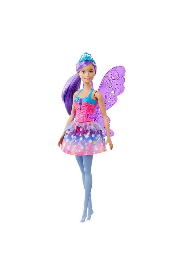 Barbie dreamtopia fairy doll purple hair hotsell