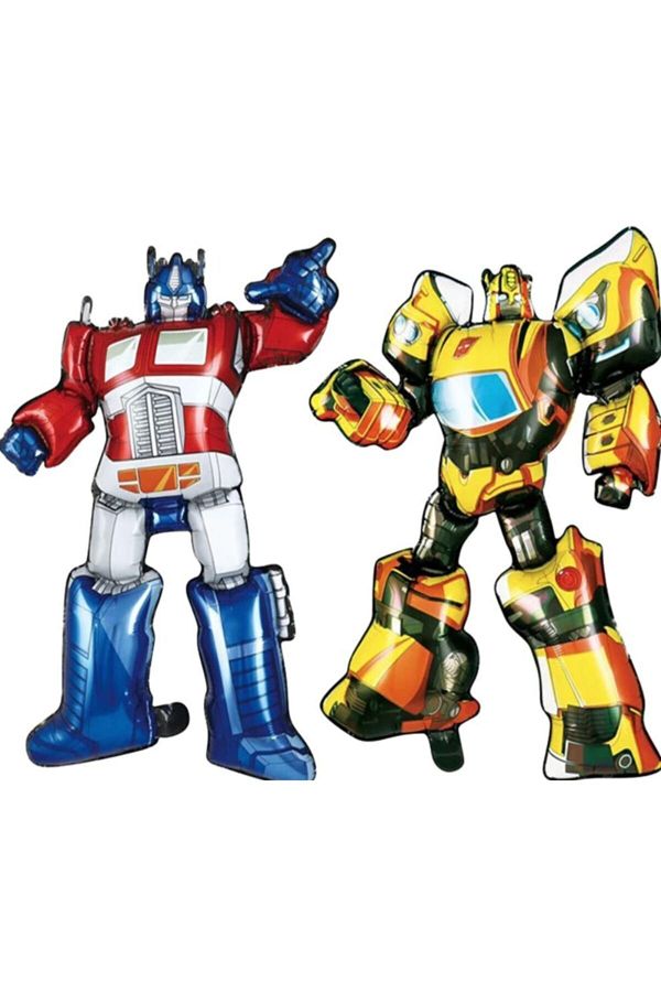Kumik-Transformers Optimus Prime And Bumblebee Foil Balloon Set 1