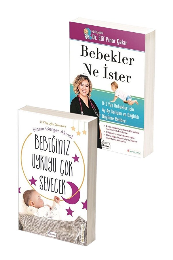 Koridor Yayıncılık Bebeğiniz Uykuyu Çok Sevecek + Bebekler Ne Ister Kitap Seti /sinem Gerger Akınal, Elif Pınar Çakır