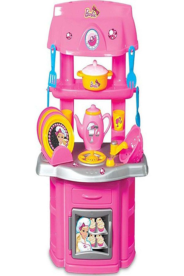 DEDE Barbie Toy Chef Kitchen Set Trendyol