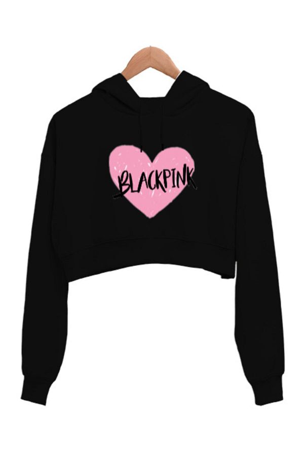 Blackpink cropped hoodie new arrivals