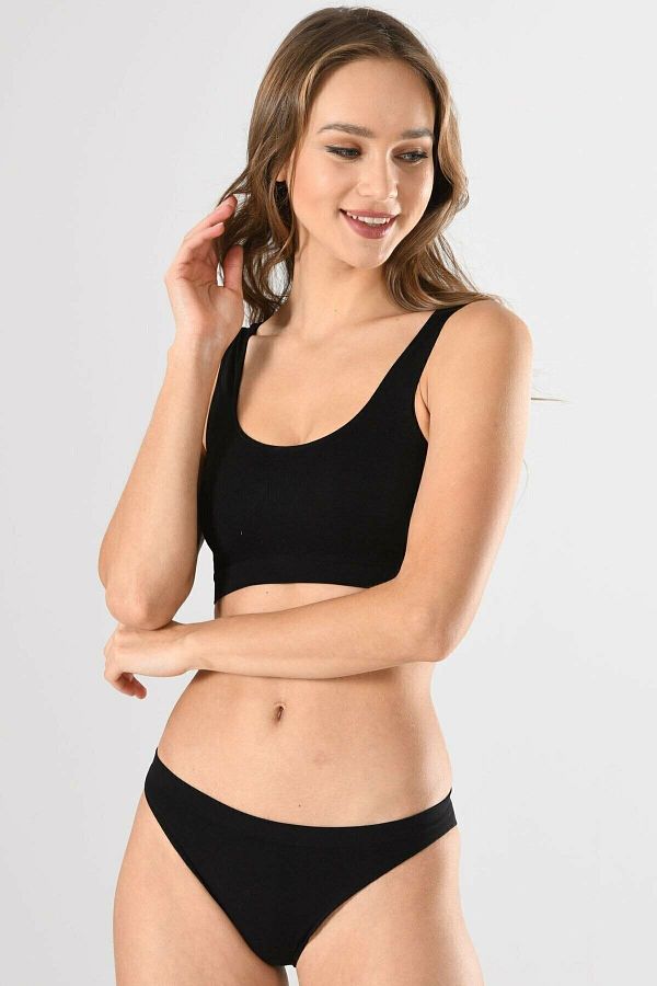 Etoile-Bustieră de bază Miss Fit, fără cusături, groase, fără bretele, tricotată, gamă largă de mărimi 1501 1