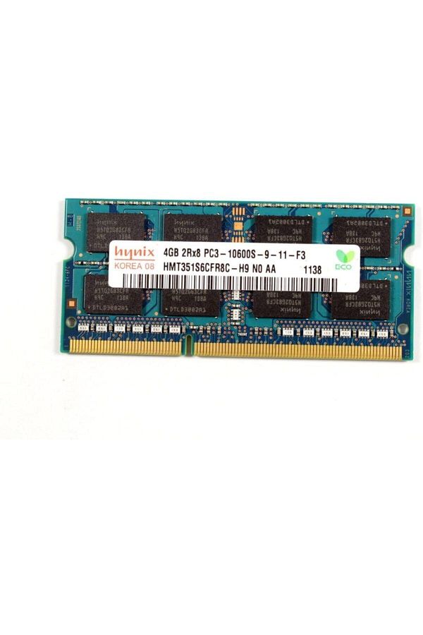 Hynix-Hmt351s6cfr8c-h9 4 GB PC3-10600s Ddr3 1333mhz Notebook Ram 1