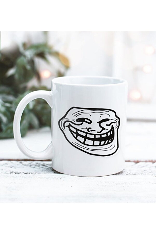 Yaprak Hediyelik-Troll Face Designed Mug 1