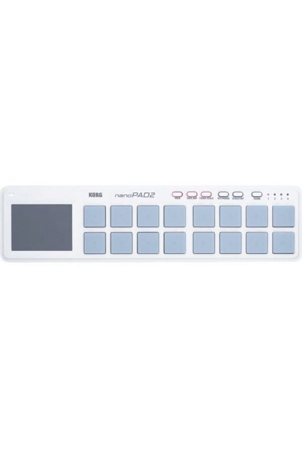 KORG-Nano Pad2 DJ Controller White 1