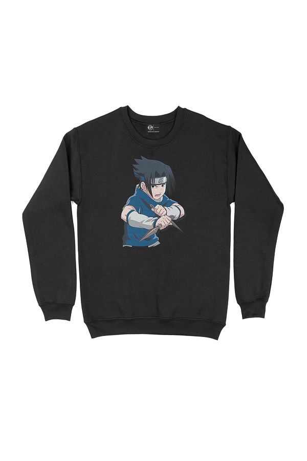 Cix Naruto Sasuke Uchiha Sweatshirt Trendyol