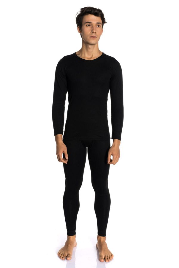 DERTEX-Tricou termic cu mânecă lungă pentru bărbați (Mărimea XXL) 1