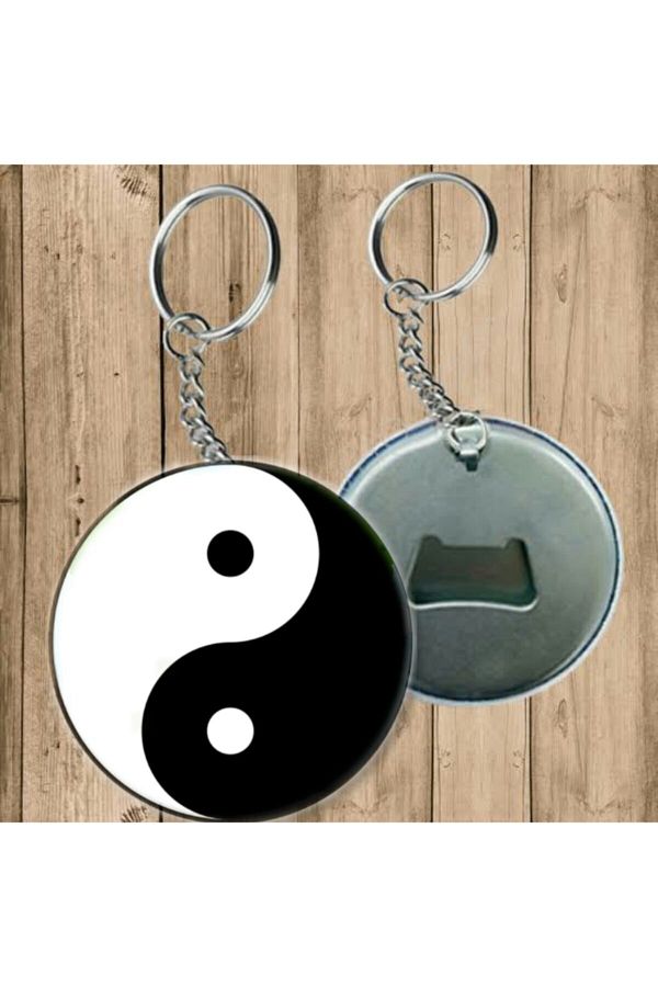 Yin yang keychain best sale