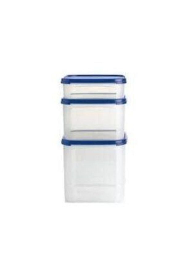 Tupperware-Modular Set Triple Storage Container 1