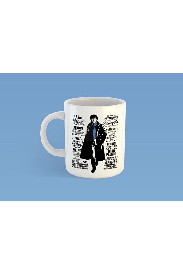 Creatick-Sherlock Holmes Printed Mug 1