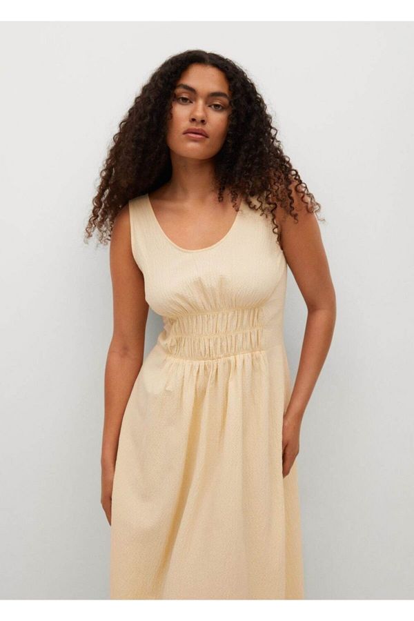 Woven cotton dress on sale
