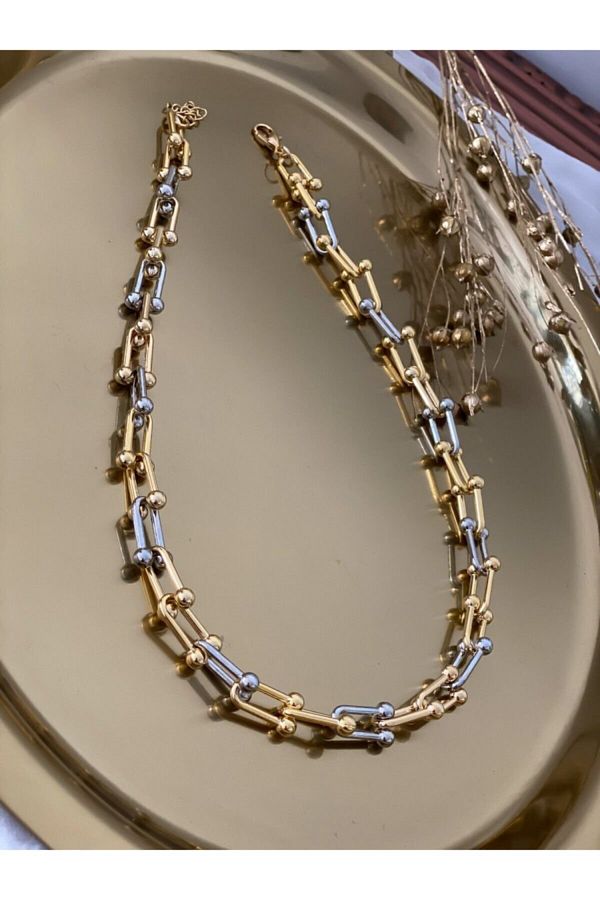 Tiffany thick chain necklace deals