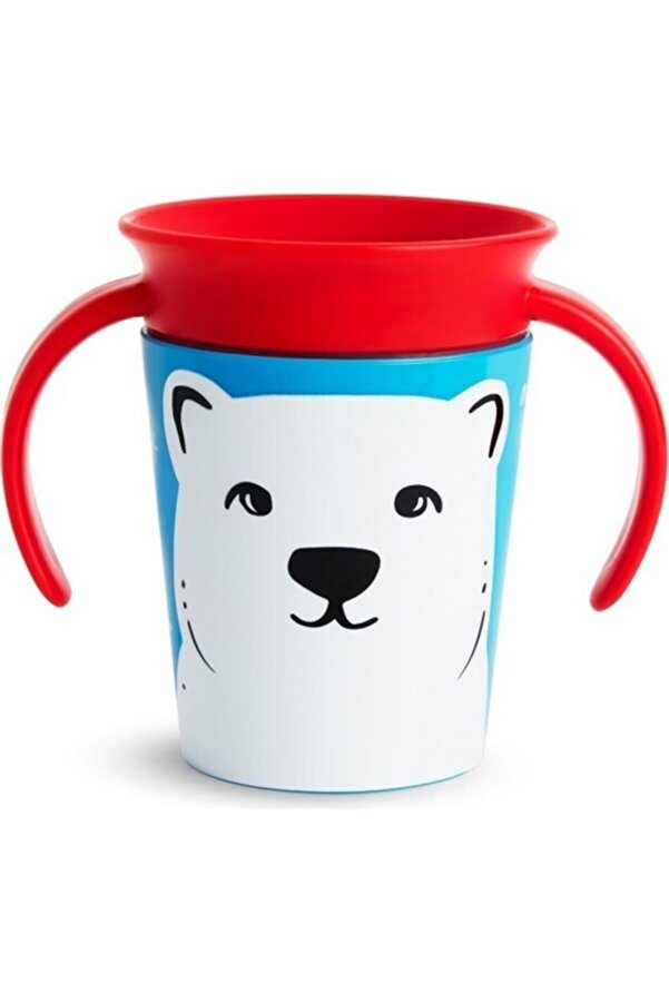 Munchkin Mucize 360 Alıştırma Bardağı, Kutup Ayısı, 6ay , 177 Ml, 1 Adet