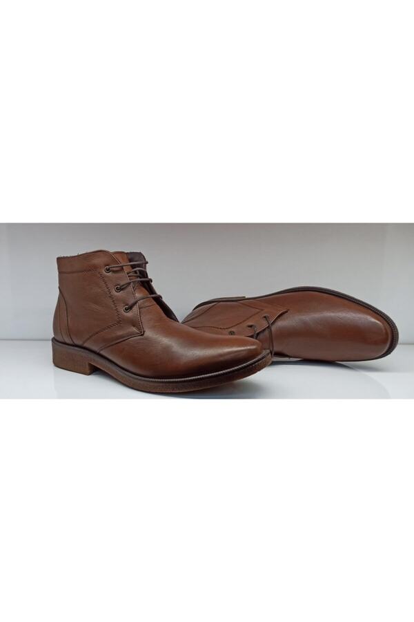 Muya-Leather Pure Rubber Men's Boots 1