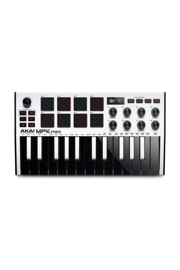 AKAI-Mpk Mini Mk3 - 25 Key Midi Keyboard 1