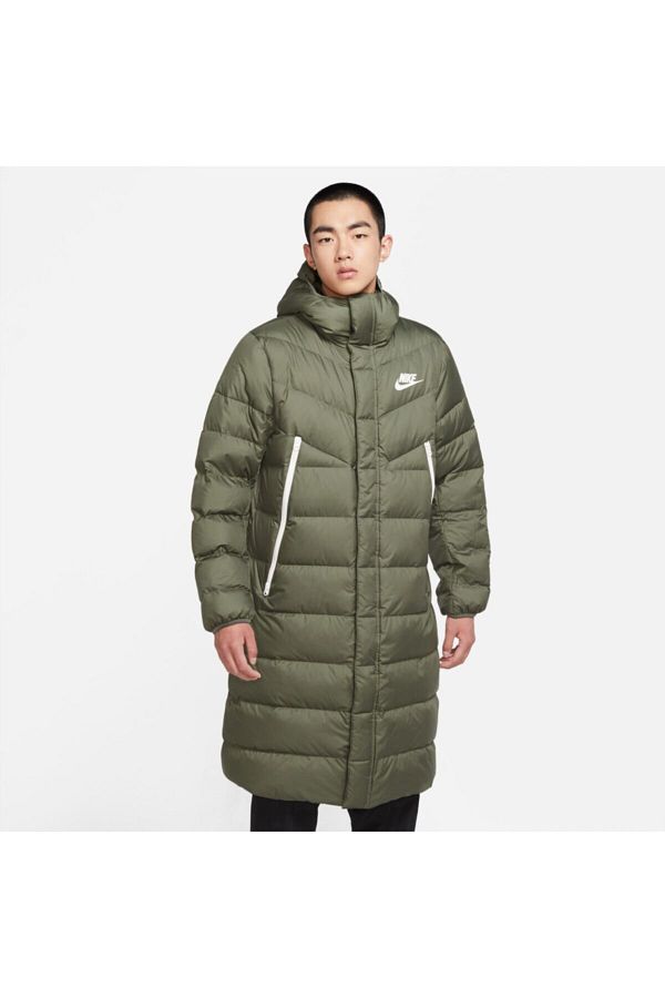 Nike down shop long parka