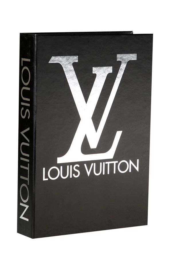 irayhomedecor-Lv Black Silver Decorative Book Box 1