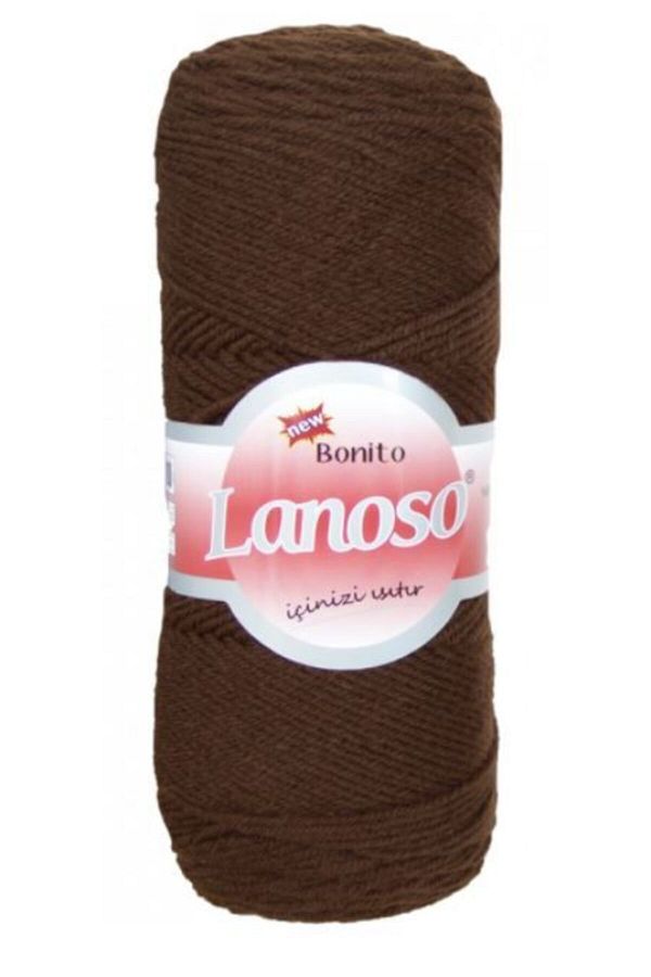 Lanoso-Bonito Knitting Yarn 49% Wool 51% Acrylic 300 M 100 Gr Color Code: 992 1
