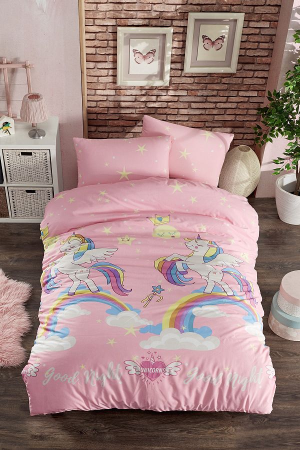 Unicorn single quilt cover cheap