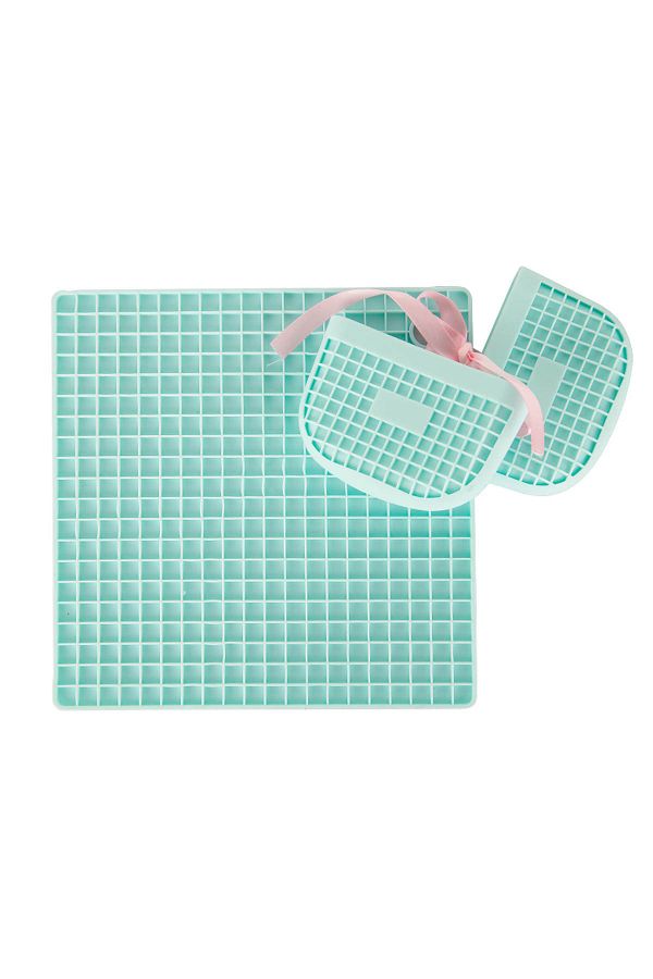 Tantitoni-Silicone Mint 3 Piece Trivet Handle Set SOFTSET3NTMNT 1