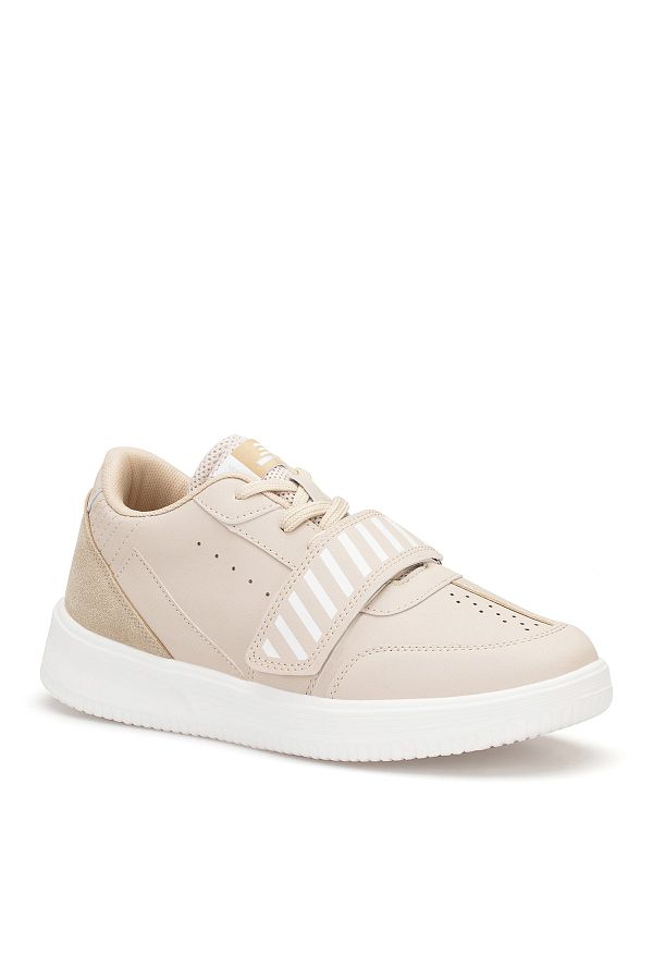 DARK SEER-Beige-weißer Herren-Sneaker 1