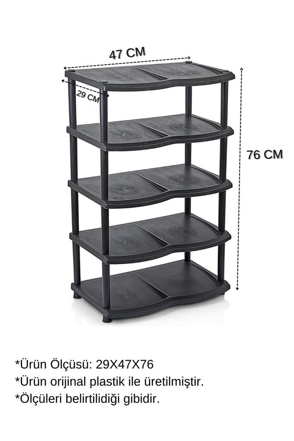 Shoe rack black plastic best sale