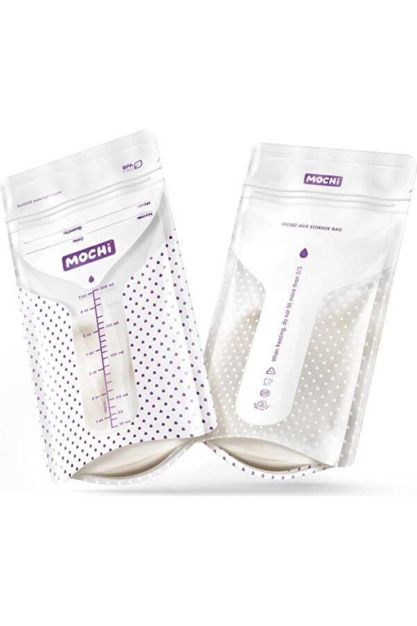 Mochi Anne Sütü Saklama Poşeti (200 Ml) 50'li
