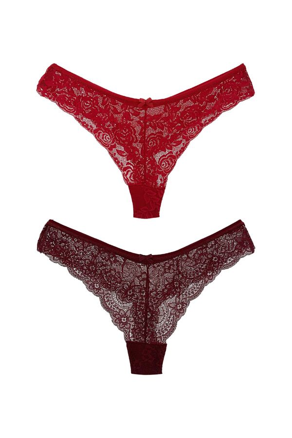 Deux piece string 2019 outlet