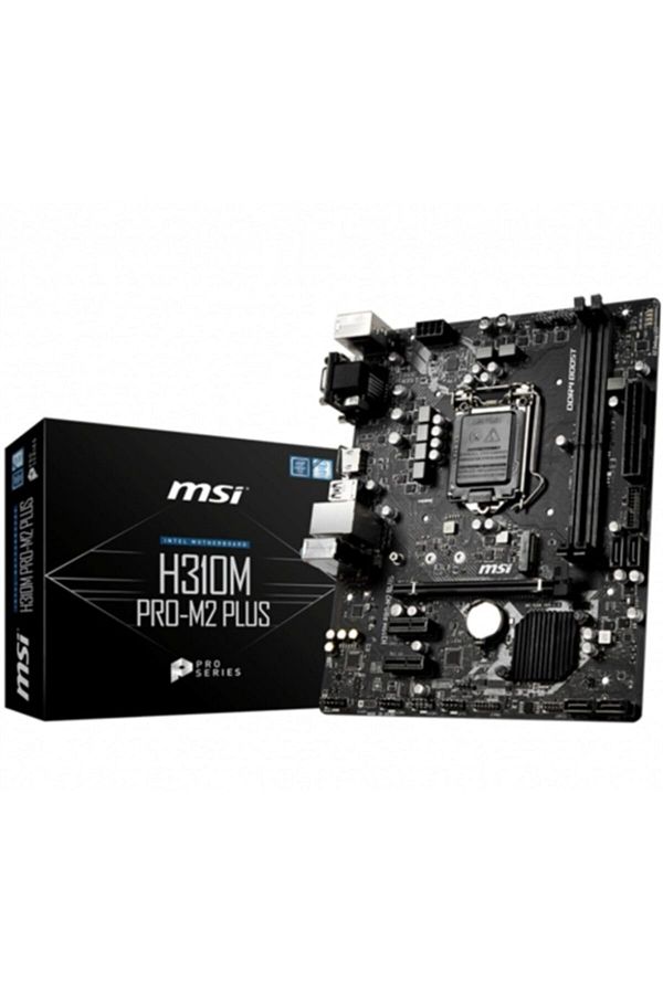MSI H310m Pro vdh Plus Compatible Intel H310 2666 Mhz Ddr4 Socket 1151 Matx Motherboard Trendyol