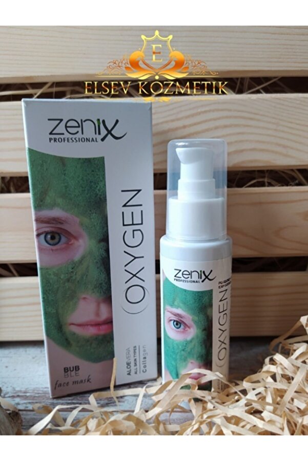 Zenix-Professional Oxygen Collagen Mask Aloevera 70 Ml.Elsevkozmetik 1