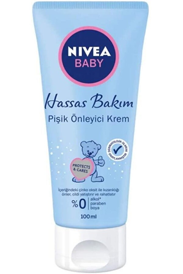 NIVEA Bebek Krem Pişik Önleyici 100ml 1 Paket(1 X 137 Gram)