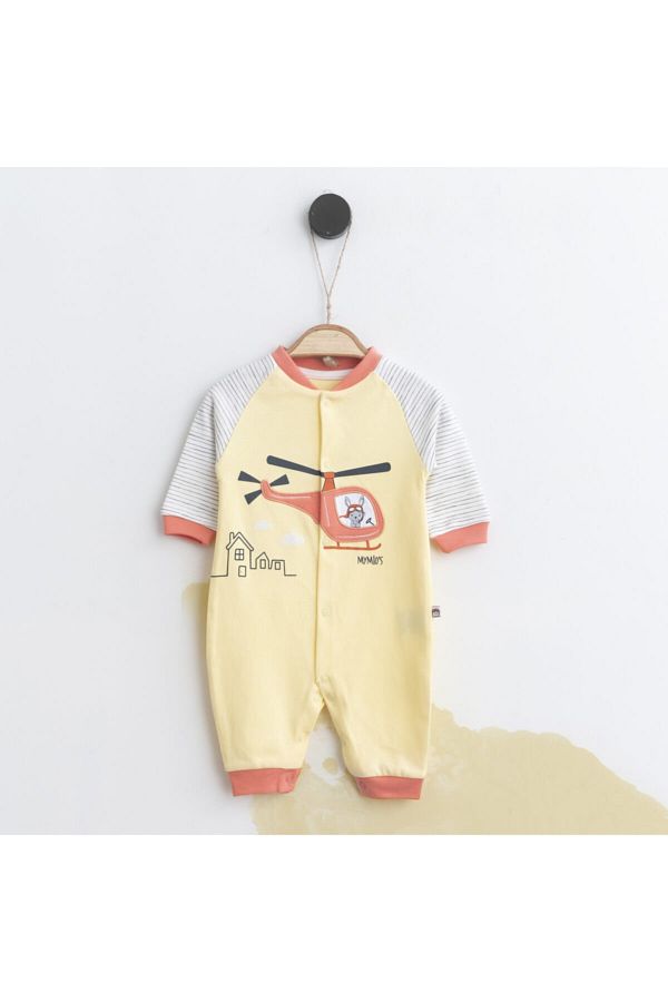 Mymio-Pilot Rabbit Jumpsuit Without Booties 1